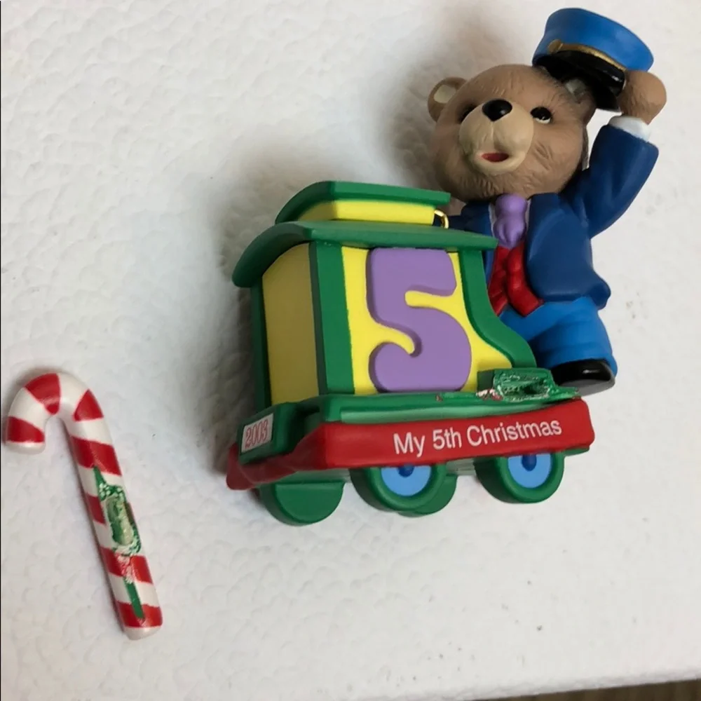 Child’s Fifth Christmas Hallmark Keepsake Ornament